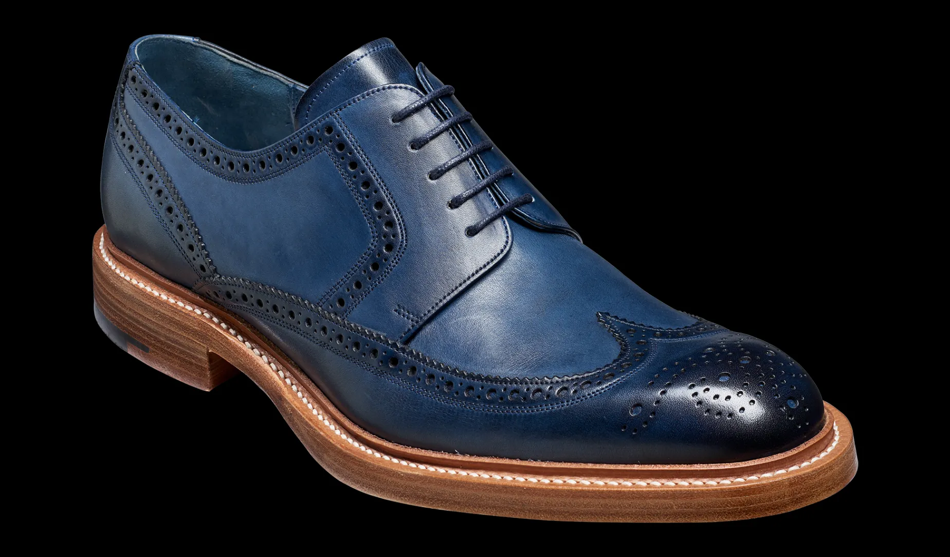 Bailey - Navy Hand Painted