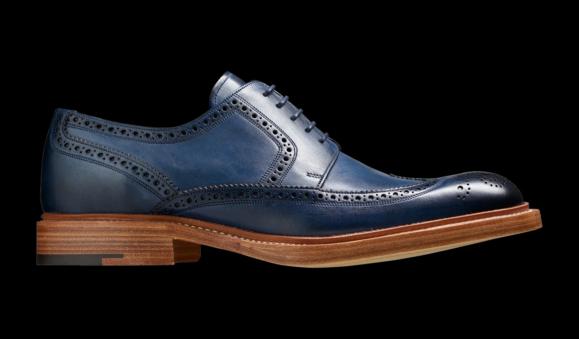 Bailey - Navy Hand Painted