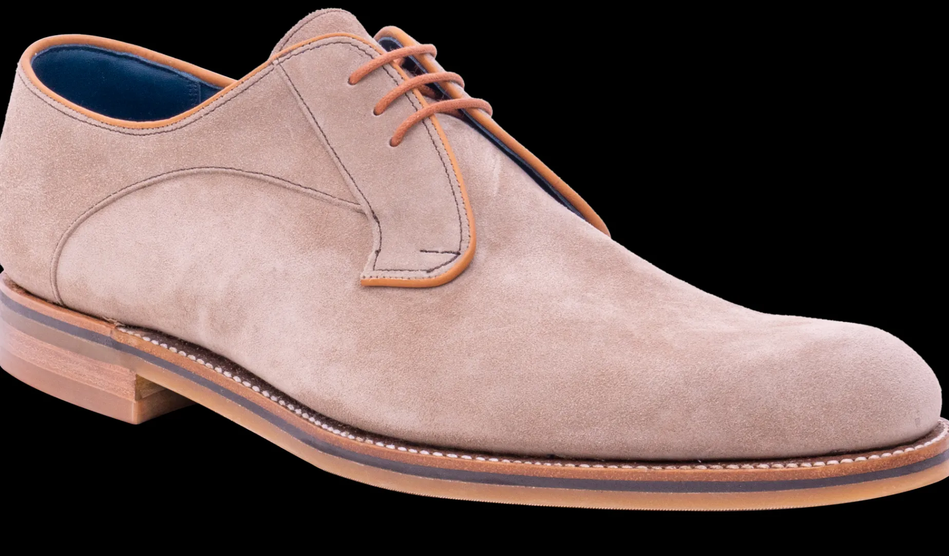 Derby - Parchment Suede