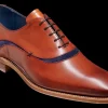 Emerson - Antique Rosewood Navy Suede