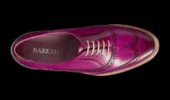 Fearne - Purple Hand Painted