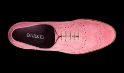 Freya - Pink Suede