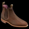 Gina - Mid Brown Waxy Suede