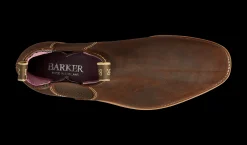 Gina - Mid Brown Waxy Suede