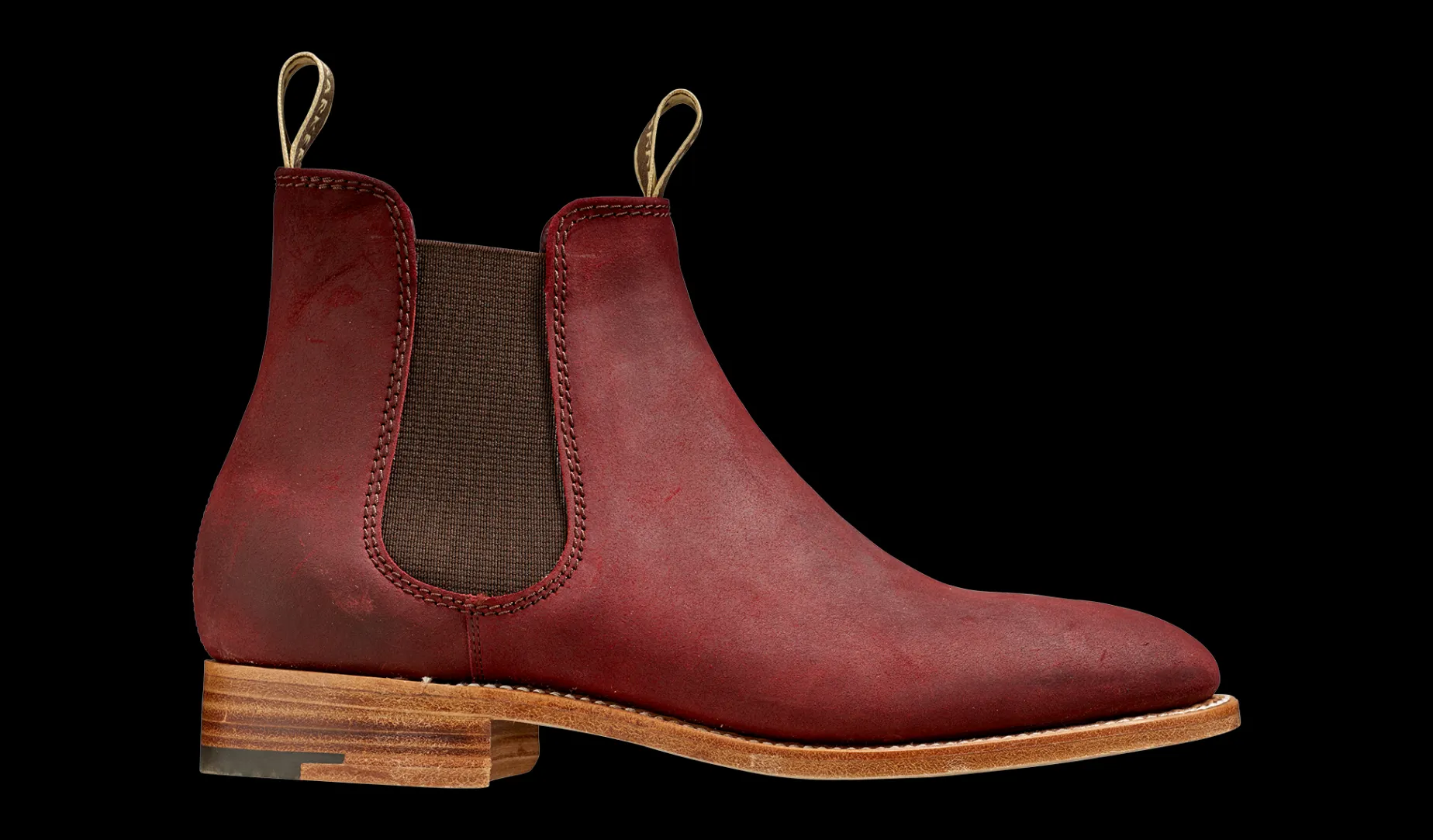 Gina - Plum Waxy Suede