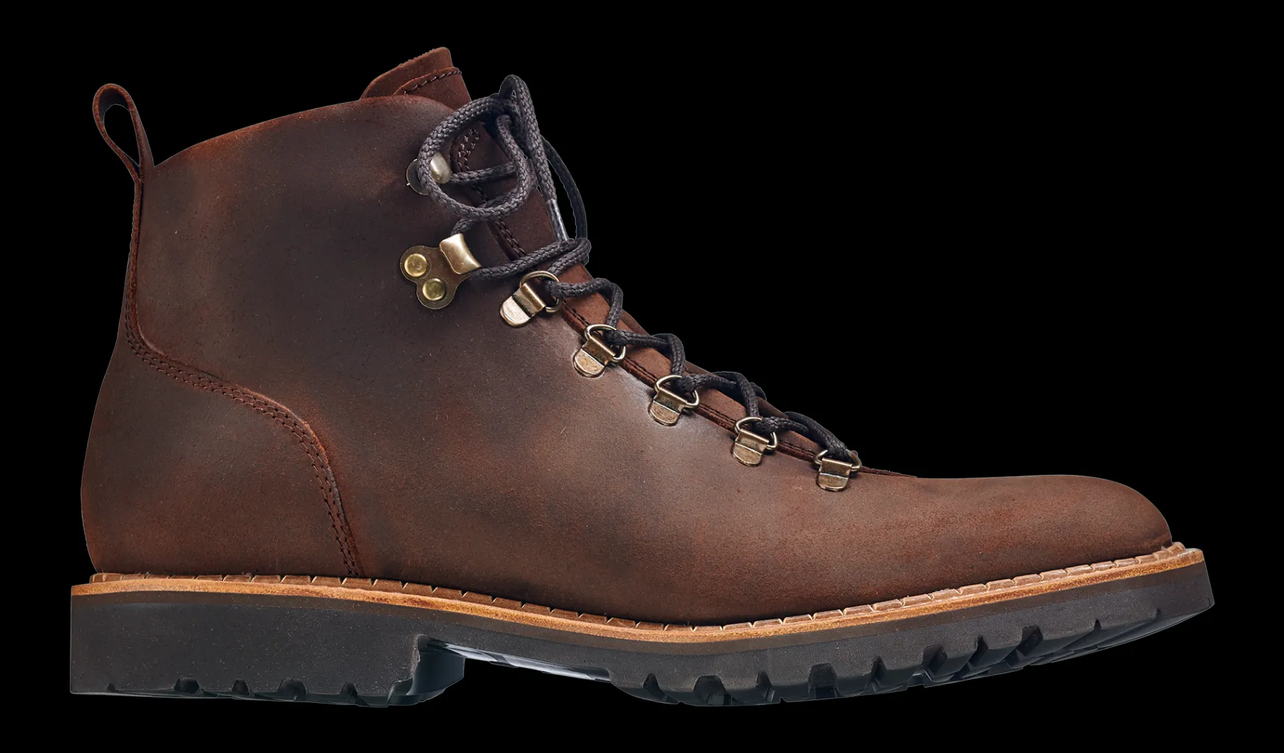 Glencoe - Mid Brown Waxy Suede