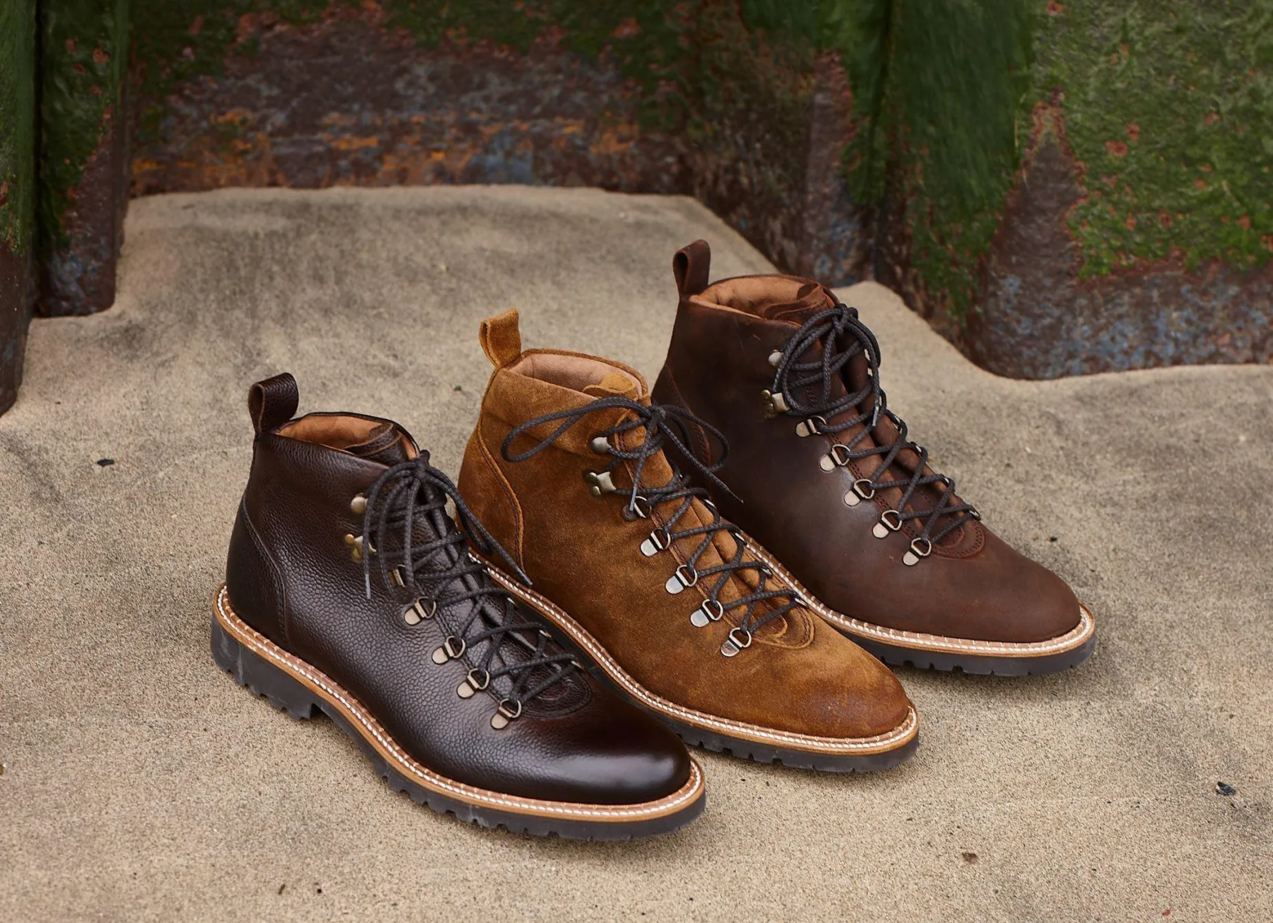 Glencoe - Mid Brown Waxy Suede