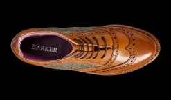 Grace - Cedar Calf / Green Tweed
