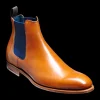 Hopper - Cedar Calf / Navy Elastic