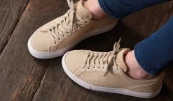 Isla - Beige Suede