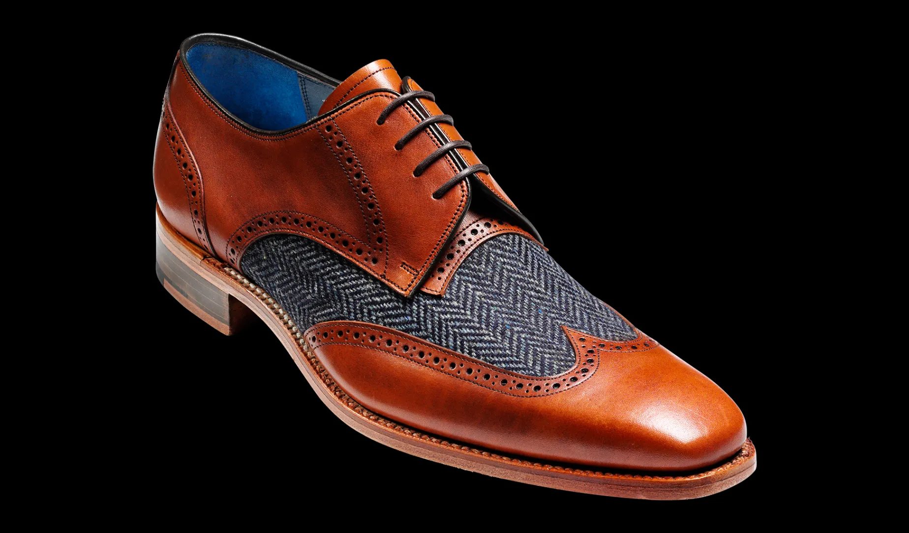 Jackson - Cedar Calf / Blue Tweed