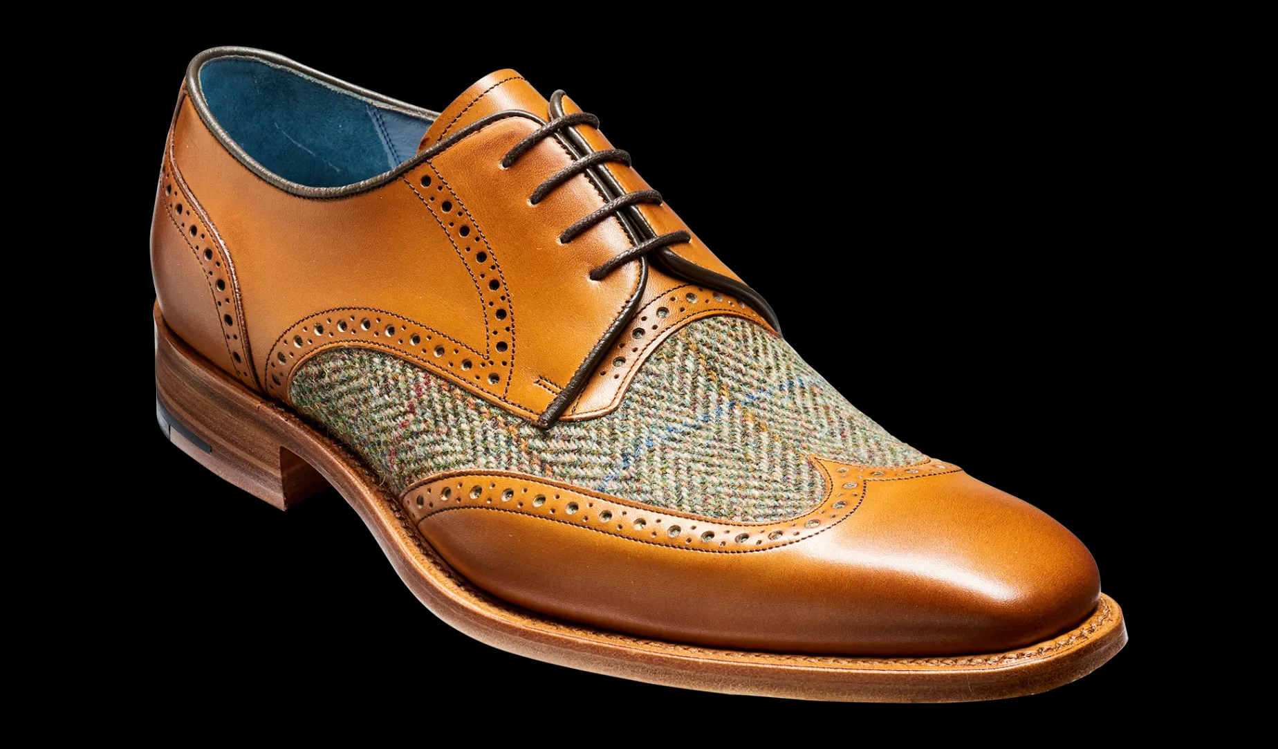 Jackson - Cedar Calf / Green Tweed