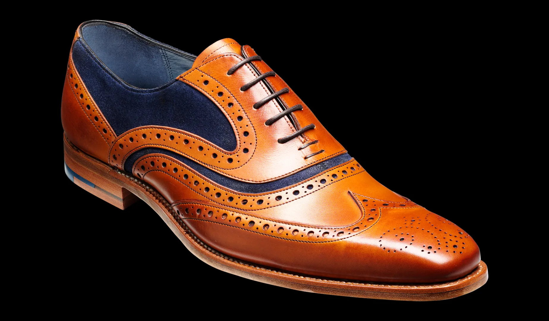 Mcclean - Cedar Calf / Blue Suede