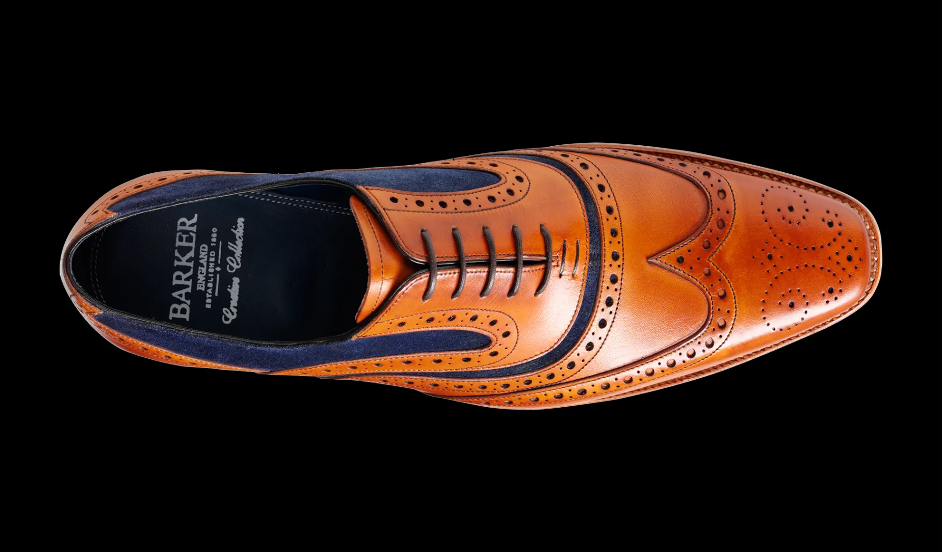 Mcclean - Cedar Calf / Blue Suede
