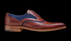 Mcclean - Rosewood Calf / Navy Suede
