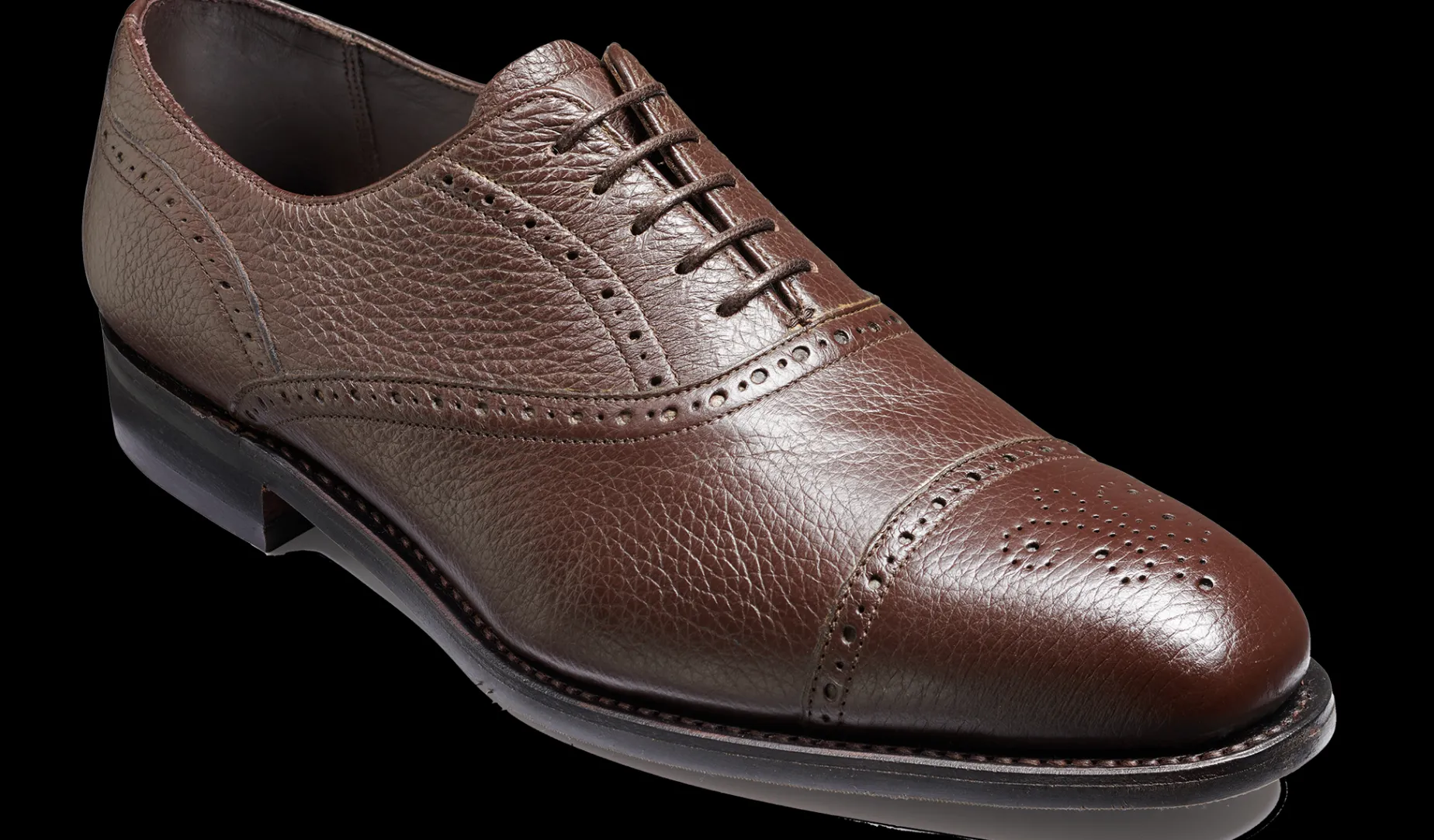Newent - Dark Brown Deerskin