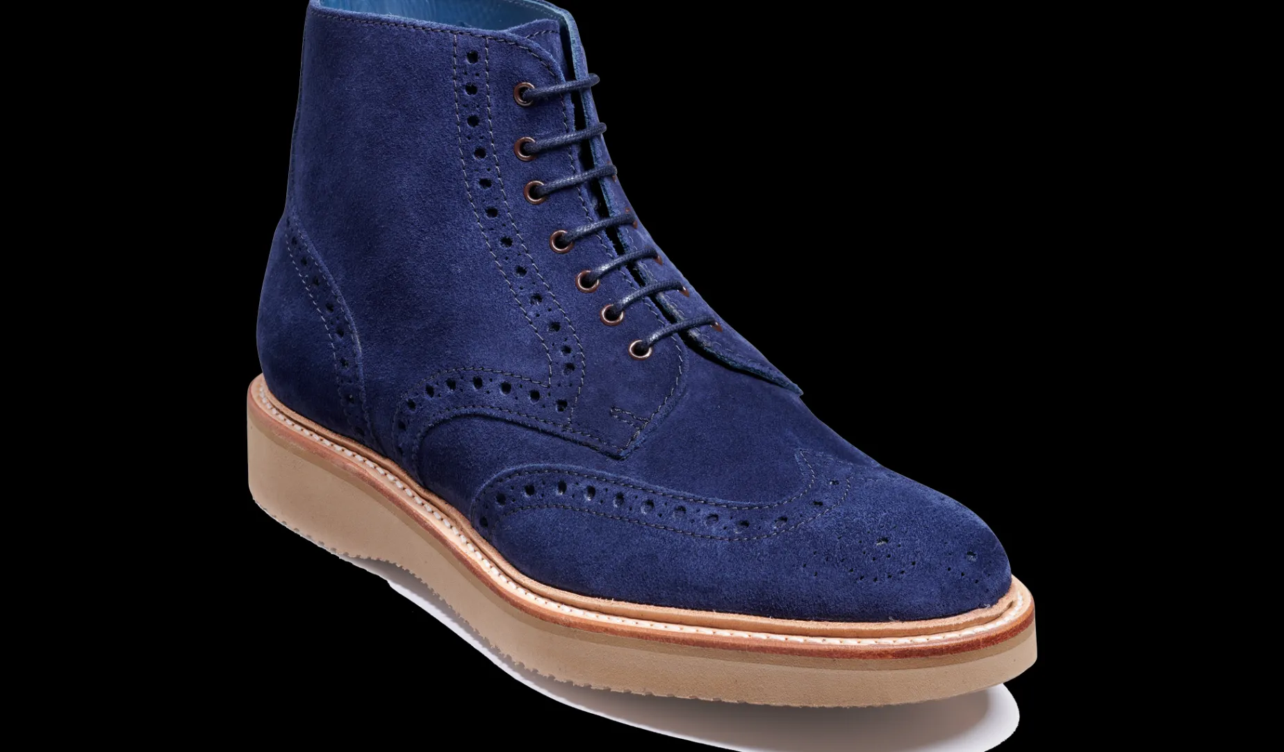 Terry - Navy Suede