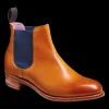 Violet - Cedar Calf / Blue Elastic